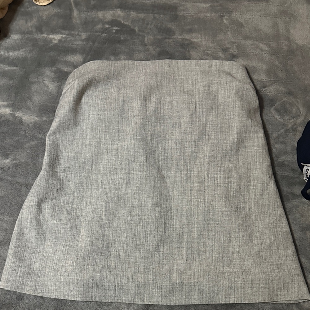 Abercrombie & Fitch Light Gray Women's Pencil Skirt